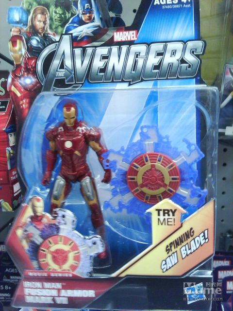 复仇者联盟玩具将售 众英雄佩戴武器亮相