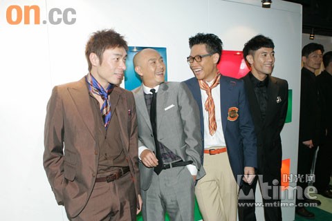雷颂德潮店开张 黎明等众多好友出席撑场