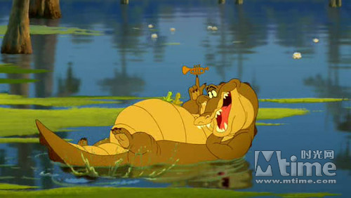 至贱则无敌:细数好莱坞电影中的贱动物  出现影片:《公主和青蛙》