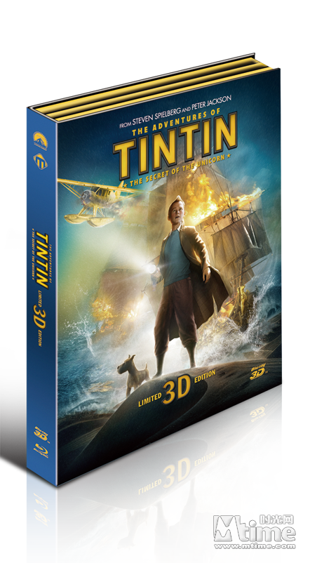 金球奖最佳动画 丁丁历险记 将发中文3D蓝光–