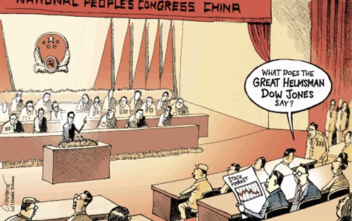 【毕业季】美国政治漫画里的#红色中国#