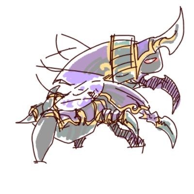 简单勾勒--魔兽dota英雄画作