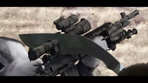 超萌美军兔中东剿匪! 图解《Cat Shit One》中