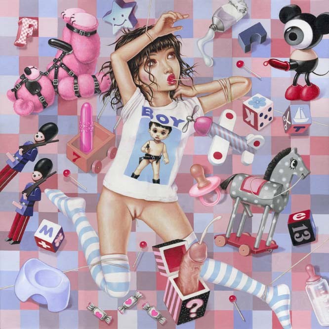 我的qq电影里也有很多他的空间,babyart很后现代主义周星驰照片中的作品图片