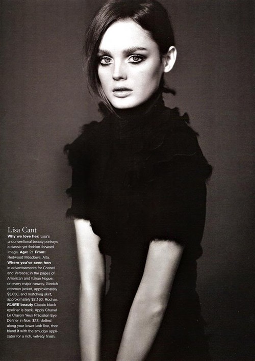 如精灵般的美人Lisa Cant