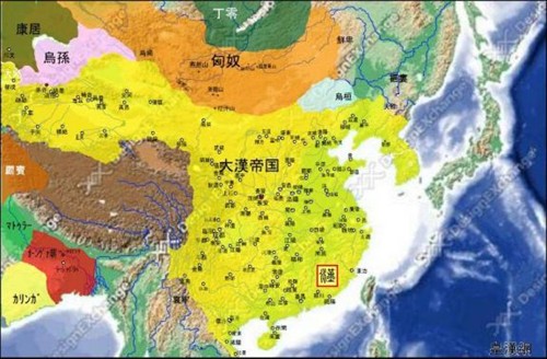 【图片】日本教科书上的中国历史地图(i)图片