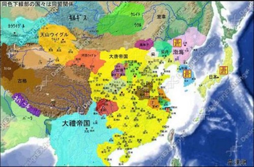 【图片】日本教科书上的中国历史地图(iii) 建党