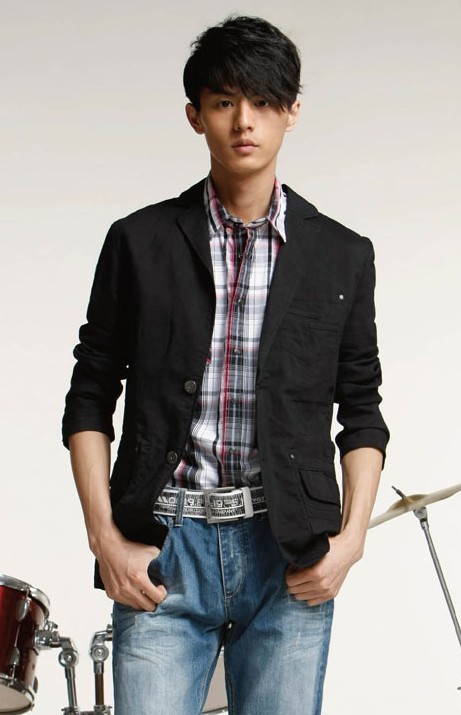 <em>男装</em>。<em>如何</em>搭配<em>休闲</em>西装 像明星那样穿衣服 电