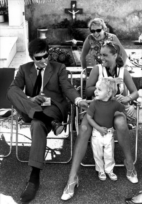 花月断肠时:罗密·施奈德与阿兰·德龙;