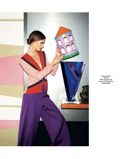 组图:Karlie Kloss AnOther 春夏<em>大片</em> <em>窈窕淑女</em>气