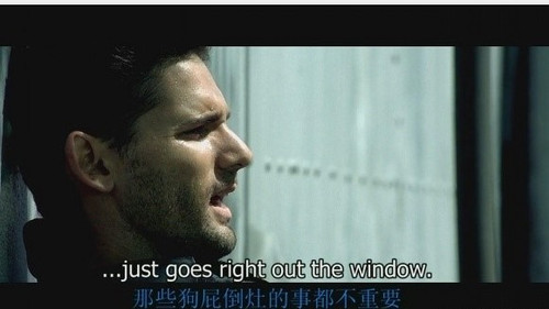 前天看到一个盘点雷人英文台词翻译的图贴~~