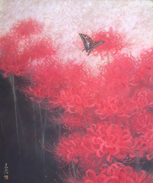 2014彼岸花的水彩画法彼岸花简笔画画法 彼岸花画法 ...