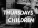 星期四的孩子/Thursday's Children(1954)