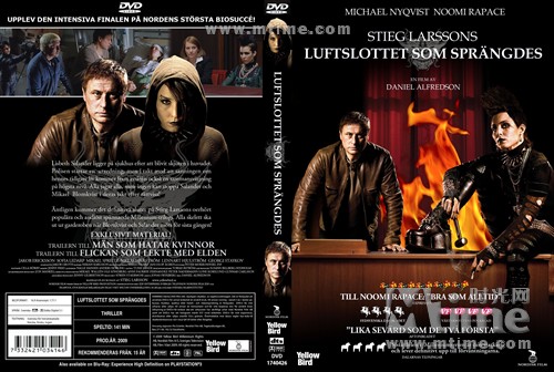 <em>捅马蜂窝的女孩</em> DVD封套(瑞典) #01