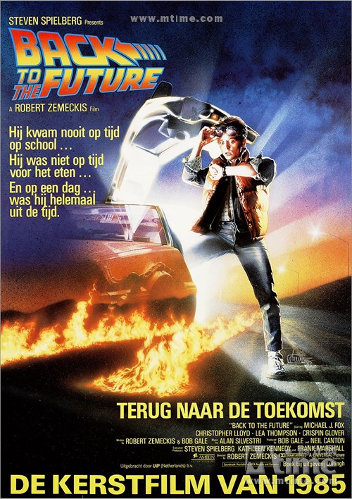 回到未来back to the future(1985)海报(荷兰#01