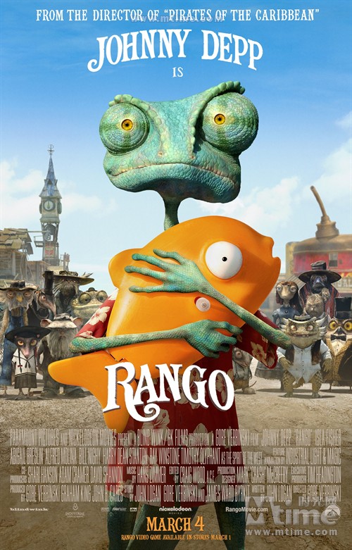 兰戈Rango(2011)海报 #01