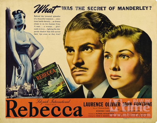蝴蝶梦Rebecca(1940)海报(英国) #01