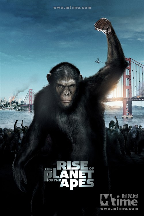 猩球崛起Rise of the Planet of the Apes(2011)预告海报 #04