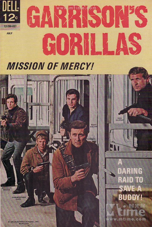 加里森敢死队garrison"s gorillas(1967)海报 #03