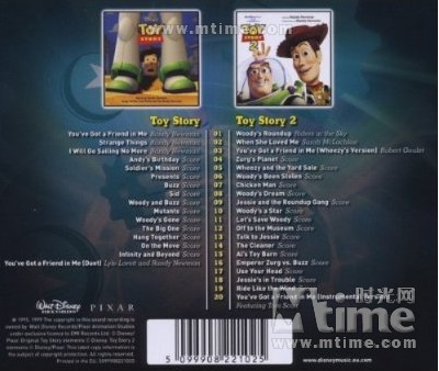 玩具总动员2Toy Story 2(1999)原声碟封套 #05B