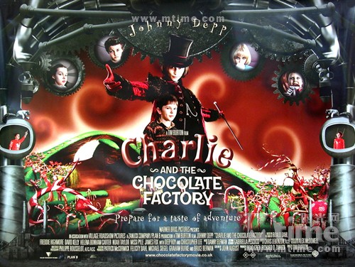 查理和巧克力工厂+海报(英国)