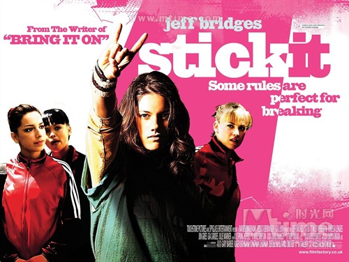 <em>女生向前翻</em>stick+it(2006)海报(英国)
