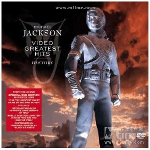 迈克尔·杰克逊:音乐历史专辑全集 原声碟封套