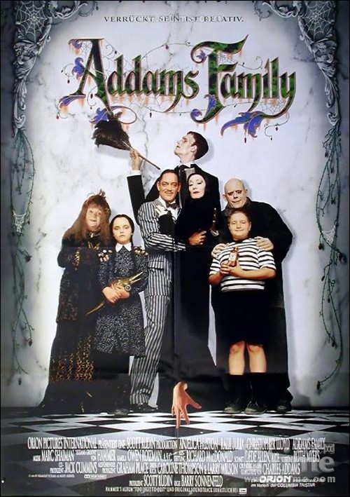 亚当斯一家the addams family(1991)海报(德国) #01