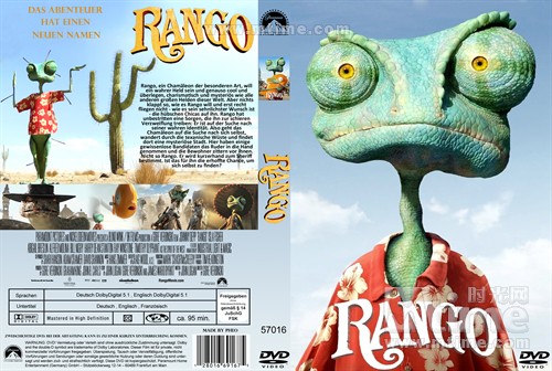 兰戈Rango(2011)DVD封套(德国) #03