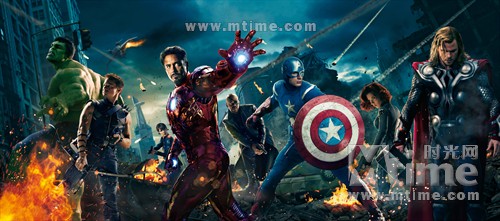 复仇者联盟the+avengers(2012)预告海报