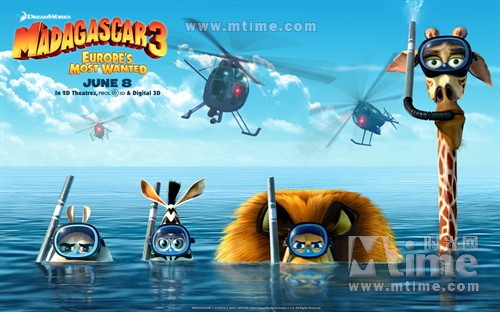 马达加斯加3Madagascar 3: Europe's Most Wanted(2012)桌面 #1D