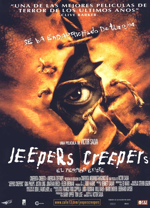 惊心食人族jeepers creepers(2001)海报(西班牙) #01