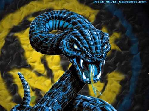 国际米兰吉祥物精灵蛇图片