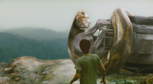 《血口逃生》:海报诱人 - 《巨蟒惊魂》影评- mtime时光网