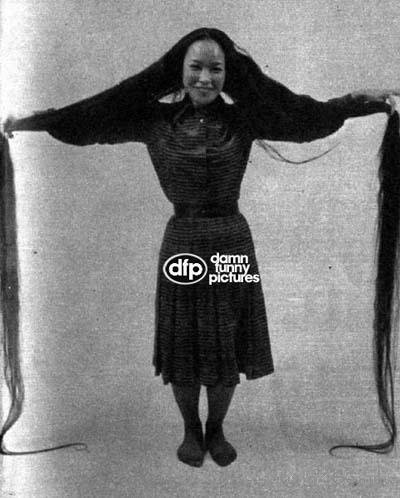 世界上头发最长的女人
