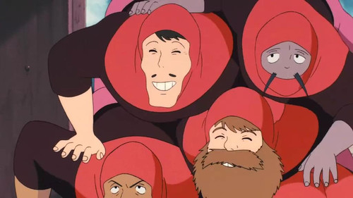 喜欢听横笛吹的天空之城,喜欢那群可爱而有点欠扁的海盗.