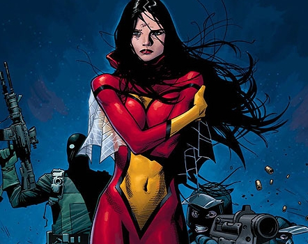 经历:1,杰西卡·朱尔是第一个蜘蛛女, 亦是现任的蜘蛛女.