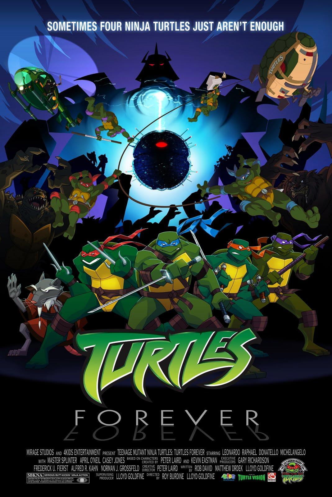 Teenage Mutant Ninja Turtles: Turtles Forever海报