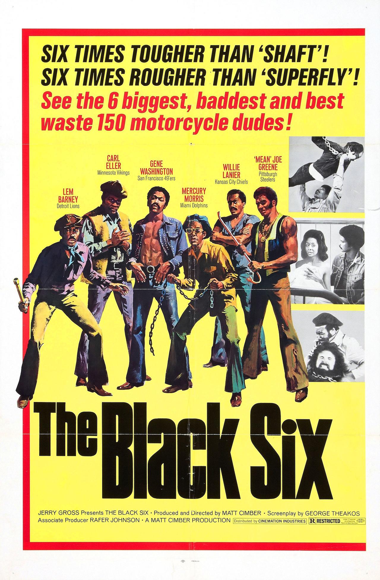 The Black Six海报