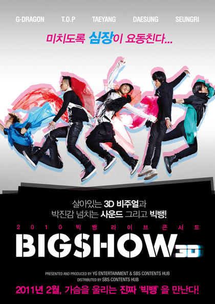 2010 Big Bang演唱会Big Show 3D 海报