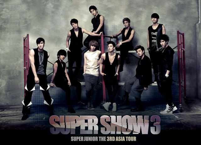 Super Junior亚洲巡演大电影3D海报