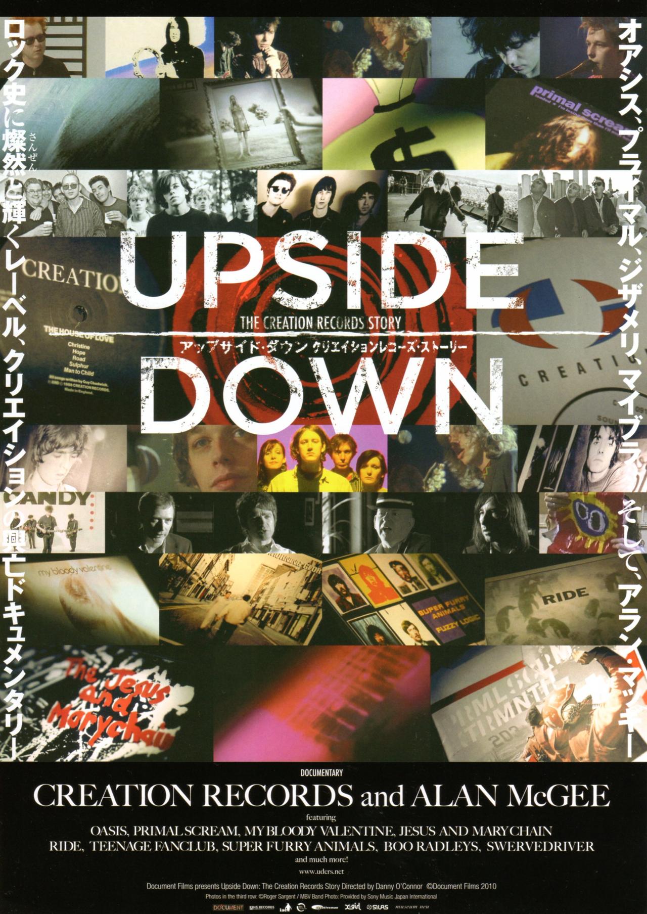 Upside Down: The Creation Records Story海报