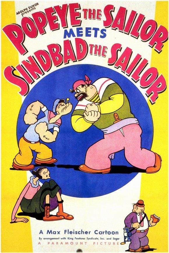 Popeye the Sailor Meets Sindbad the Sailor海报