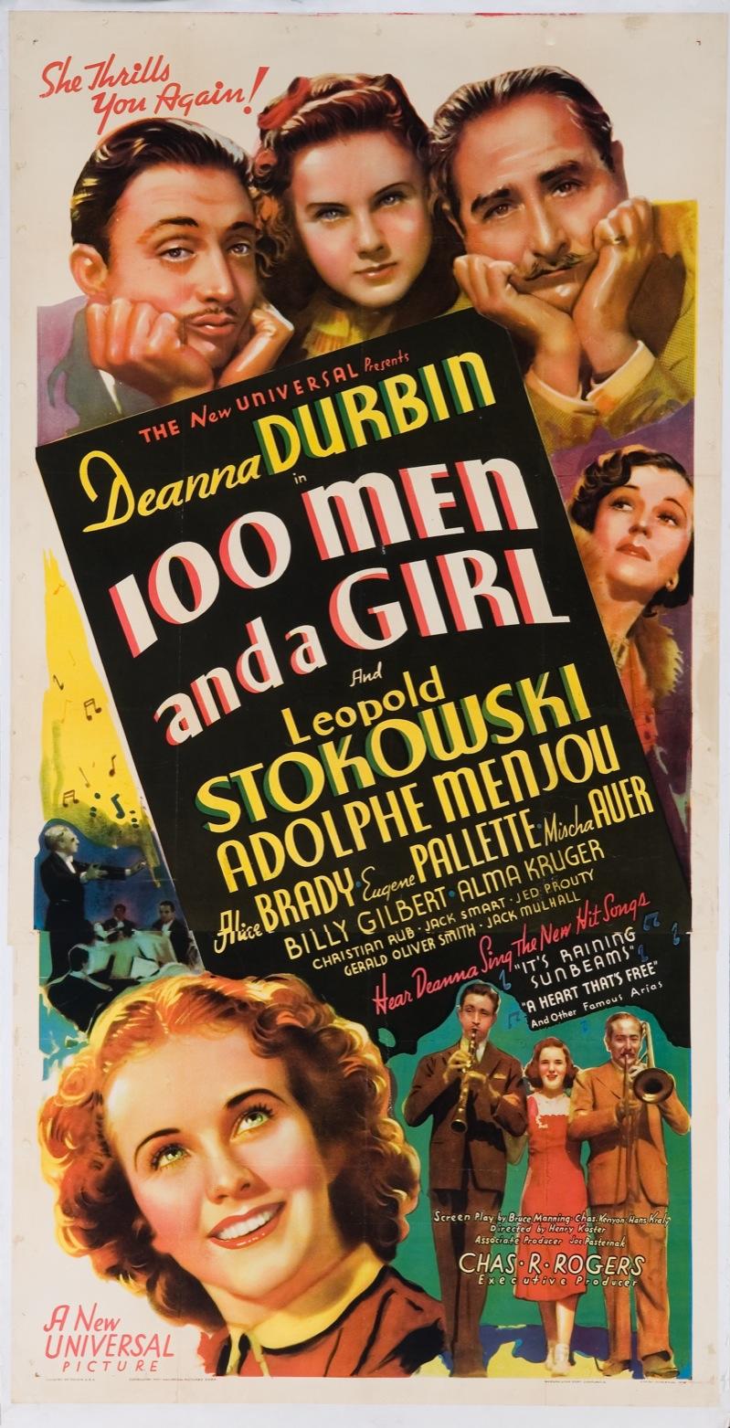 One Hundred Men and a Girl海报