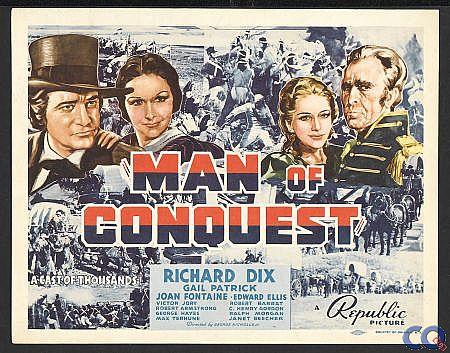 Man of Conquest海报