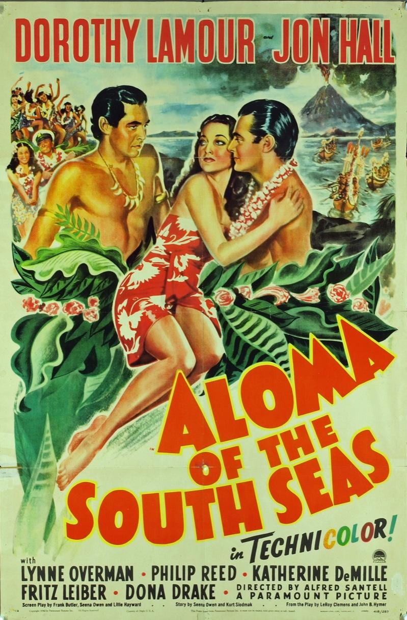 Aloma of the South Seas海报