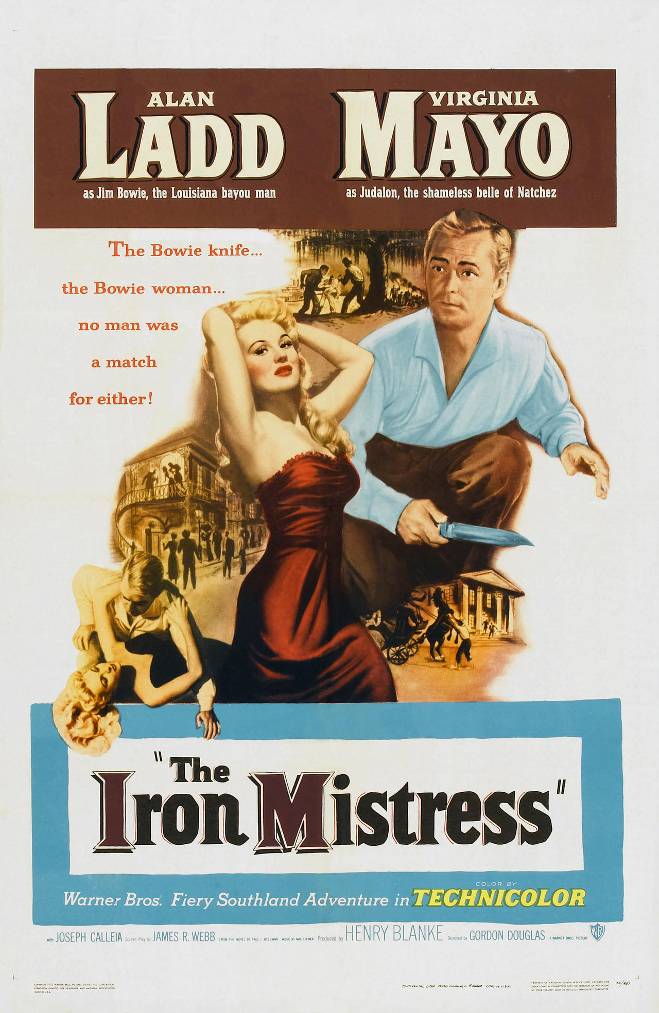 The Iron Mistress海报
