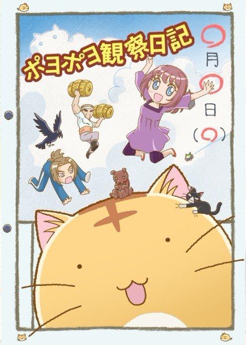 嘟嘟猫观察日记海报