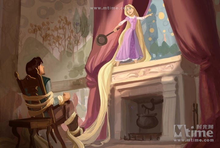 魔发奇缘 片场照 - mtime时光网