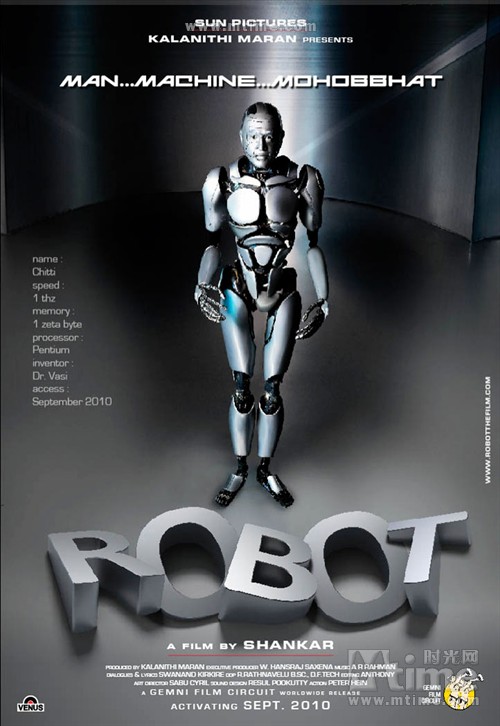 机械公敌"里的机器人机器人情感化又像"人工智能"大量动作戏很像"黑客